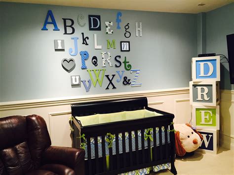 ALPHABET SET-WOODEN LETTERS-WALL LETTERS-ABC WALL - Wall Letters