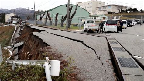 Powerful 75 Earthquake Strikes Central Japan Prompting Tsunami