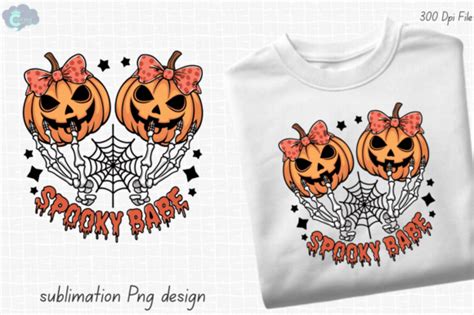 Spooky Babe Png Skeleton Halloween PNG Graphic By Cut File Creative Fabrica