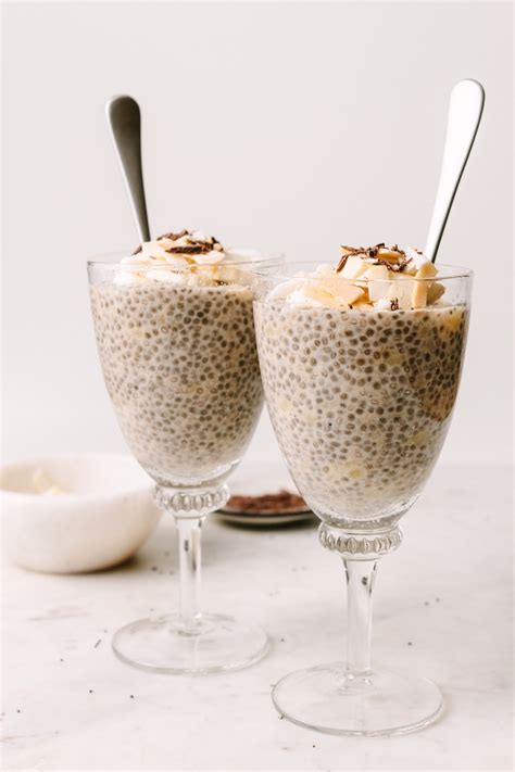 Banana Chia Pudding A Healthy Breakfast Or Snack