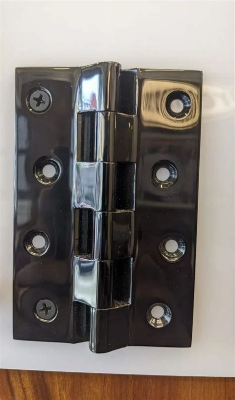 Butt Hinge Pvd Black Brass Railway Hinges Door At Rs Piece In