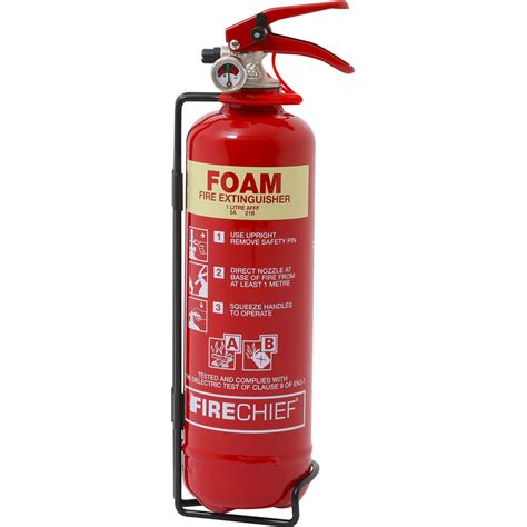 Firechief Foam Fire Extinguisher 1l Rating 5a 21b Toolstation