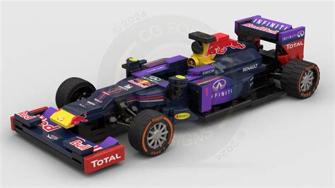 LEGO MOC F1 Red Bull Racing RB9 by CGForceDesigns | Rebrickable - Build ...