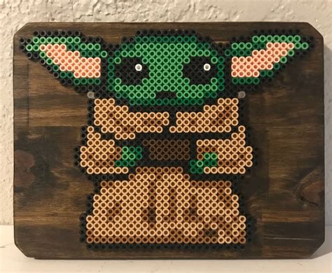 Easy Perler Bead Baby Yoda