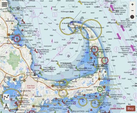 Cape Cod Bay Ma Marine Chart Us P Nautical Charts App