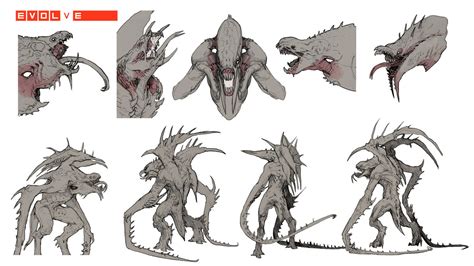 Image - Evolve-Kraken Concept Art 001.jpg - Evolve Wiki - Wikia