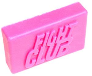 Fight Club Soap Bar Pink Tyler Durden Terrapin Trading