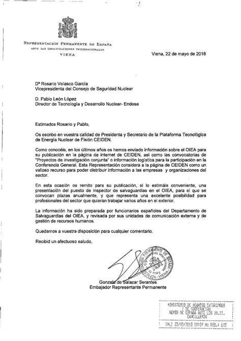 Carta Embajada Ceiden