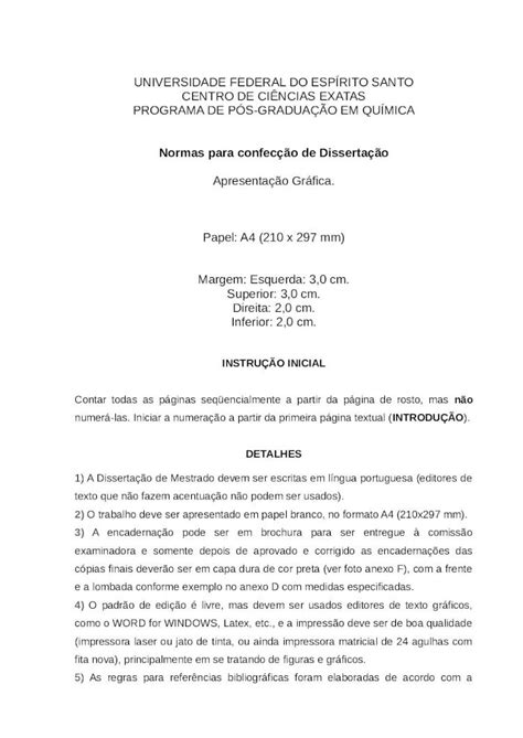 Doc Universidade Federal Do Esp Rito Santo Qu Mica Web Viewvide