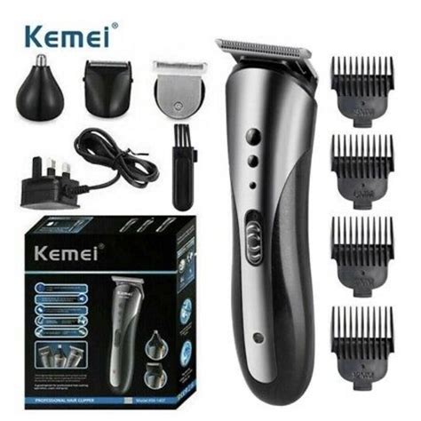 Jual COD Alat Cukur Rambut Elektrik Kemei 1407 Hair Clipper Rambut KM