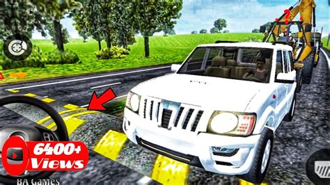 Indian Car Simulator 3d Mahindra Scorpio Car Driving Car Games Car