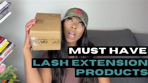 Eyelash Extension Supplies You Need Unboxing Galash Lash Supplies