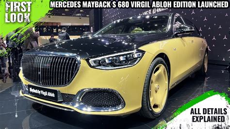 Mercedes Maybach S Virgil Abloh Edition Launched Seoul Motor