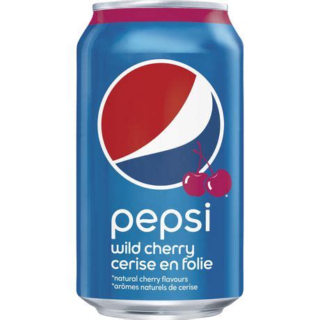 Pepsi Wild Cherry Cola 355mL Cans 12 Pack Walmart Canada