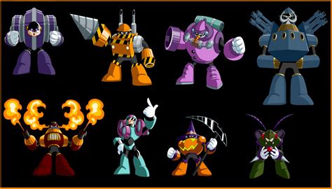 200以上 mega man fan made robot masters 106358 Mega man fan made robot