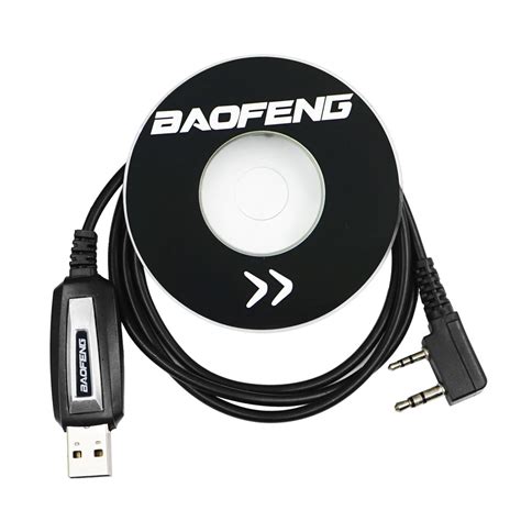 Baofeng USB Programming Cable With Driver CD Gemini Tactical