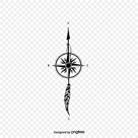 Compass Arrow Shape Arrow Drawing Compass Drawing Decorative Pattern