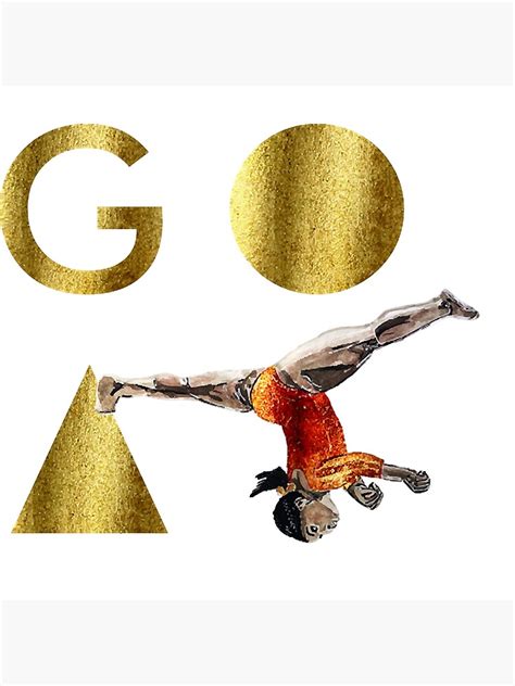 Simone Biles Goat Poster For Sale By Julianlawrence Redbubble