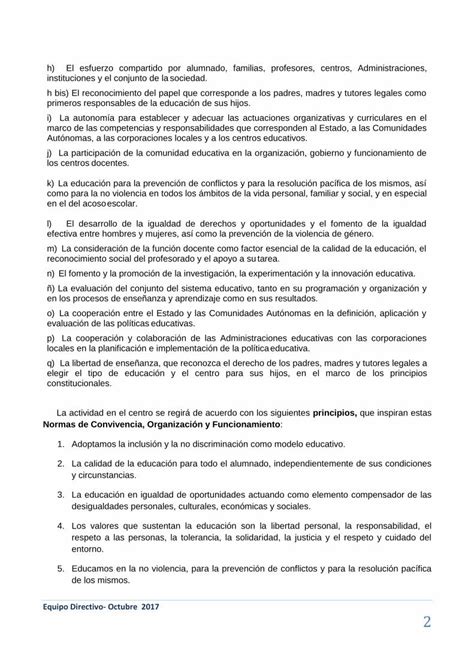 Pdf Normas De Convivencia OrganizaciÓn Y Ies Fernandozobelcentroscastillalamanchaessites