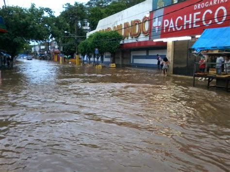 Blog Do Ferreirinha Meia Hora De Chuva Forte Inunda Bairros De Nova