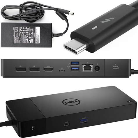 Stacja Dokuj Ca Thunderbolt Dell Wd Tbs Oryginalny Zasilacz Dell