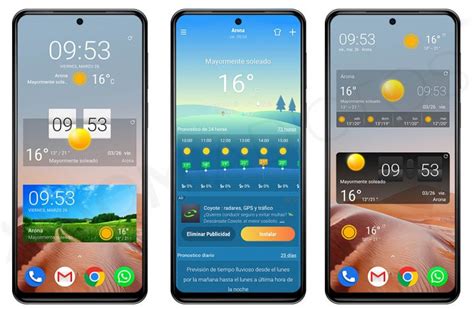 Estos Widgets Del Tiempo Son Perfectos Para El Escritorio De Tu Xiaomi