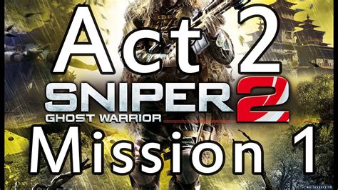 Sniper Ghost Warrior Walkthrough Hd Mission Youtube