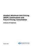 5 Supporting Views Alcohol Minimum Unit Pricing MUP