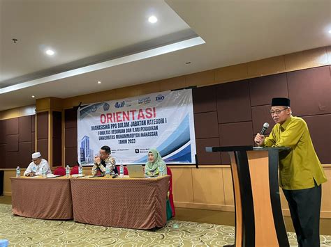 Orientasi Mahasiswa PPG Dalam Jabatan FKIP Unismuh Makassar Kategori 1