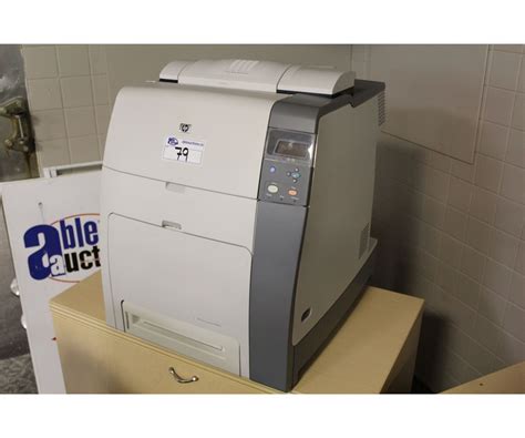 HP COLOR LASERJET 4700 DTN NETWORK PRINTER - Able Auctions