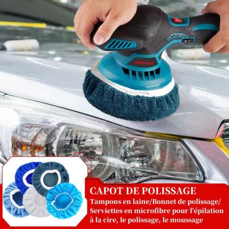 Polisseuse Sans Fil Onevan Mm Vitesses Polisseuse Voiture Kit De