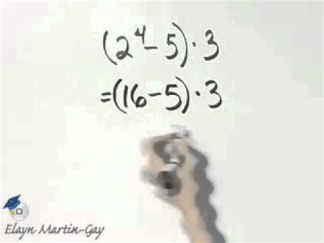 Martin Gay Basic Math EI Ch Ex YouTube