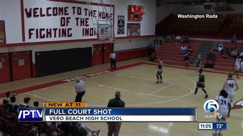 VIDEO: Vero Beach basketball player nails full court shot