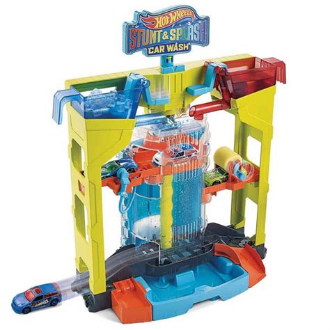 Hot Wheels Игровой набор Мойка Трюки и брызги GRW купить на OZON по низкой цене