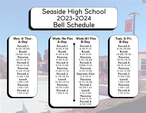 Bell Schedule Students Seaside High School