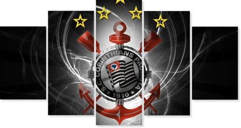 Quadros Decorativos Corinthians Tim O Gavi Es Fiel Mosaico