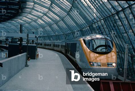 Eurostar At North End Of Platform 24 International Terminal Waterloo