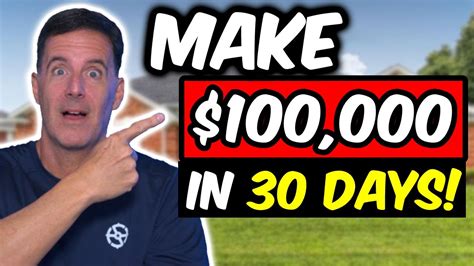 How To Make In Days Wholesaling Real Estate Youtube