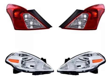 Kit Faros Calaveras Nissan Versa 2012 Depo Meses Sin Intereses