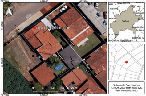 Localização Do Ponto De Amostragem Fonte Adaptado De Sieg Download