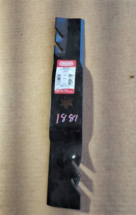 Oregon 98 637 Gator Mulcher 3 N 1 Lawn Mower Blade For Mtd 14 2932