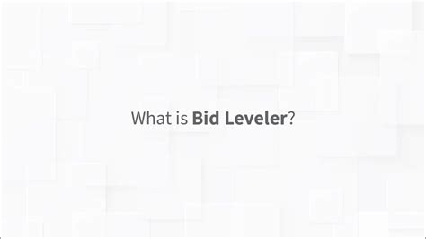 Planhubs Bid Leveler For General Contractors Youtube