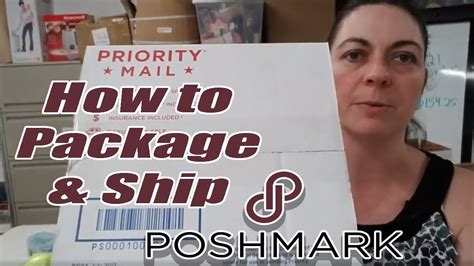 How To Package Poshmark Print Labels What Boxes Do I Use How I