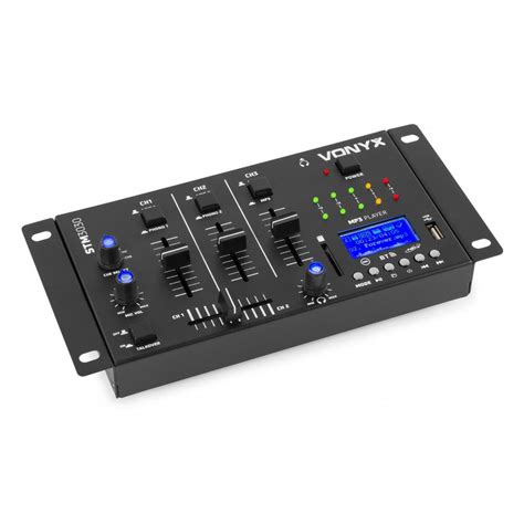 Table De Mixage Canaux Usb Mp Bt Enregistreur Stm Vonyx