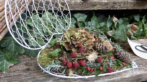 DIY NATUR Zauber NOSTALGIE Herbst WINTER Frühlings Deko im Herz