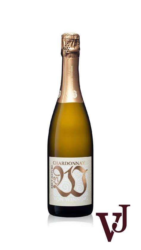 Von Winning Chardonnay Brut Nature Mousserande Vin Systembolaget