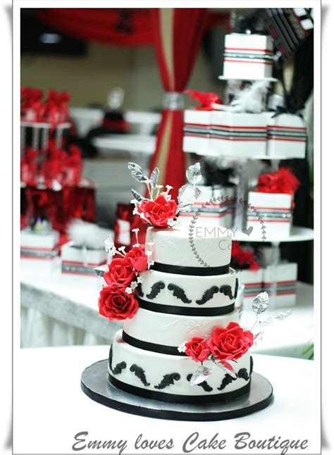 Hollywood Inspired Wedding Cake - CakeCentral.com