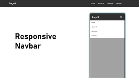 How To Create Responsive Navigation Bar Using Html And Css Easy Web