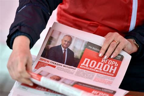 Moldova Election Headed For Runoff In Russia West Tug Of War