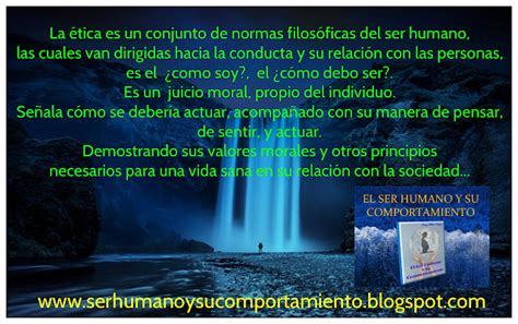 El Ser Humano Y Su Comportamiento Frase N